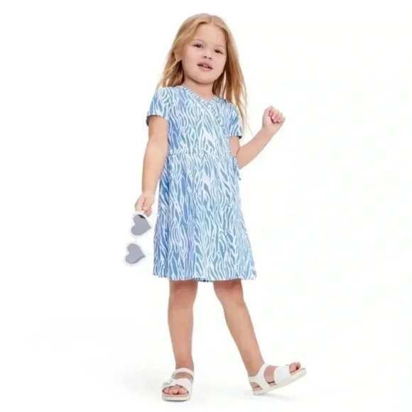 DVF TARGET NWOT girls faux wrap dress
-blue sz 2T Diane Von Furstenberg - Picture 1 of 5